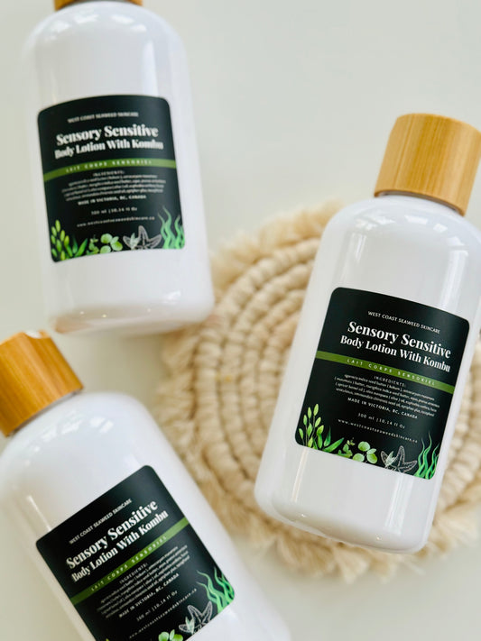 Sensory Sensitive Body Lotion With Kombu, Kelp & Dulse 250 ml